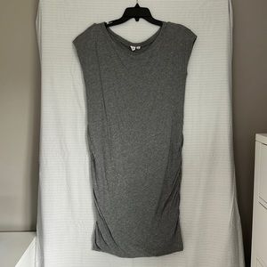 Gap gray maternity dress